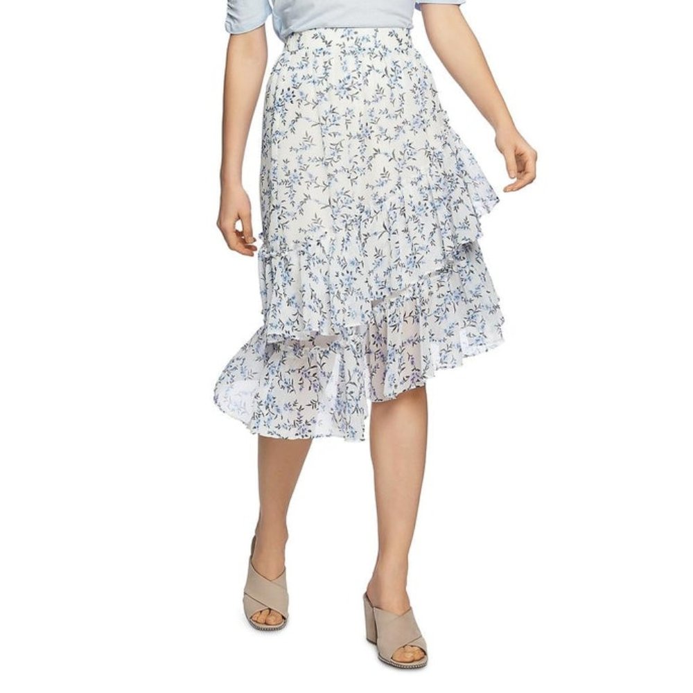 1. State | Floral Midi Skirt